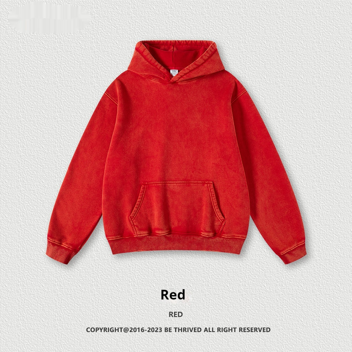 Unisex Vintage Fleece-lined Hoodie