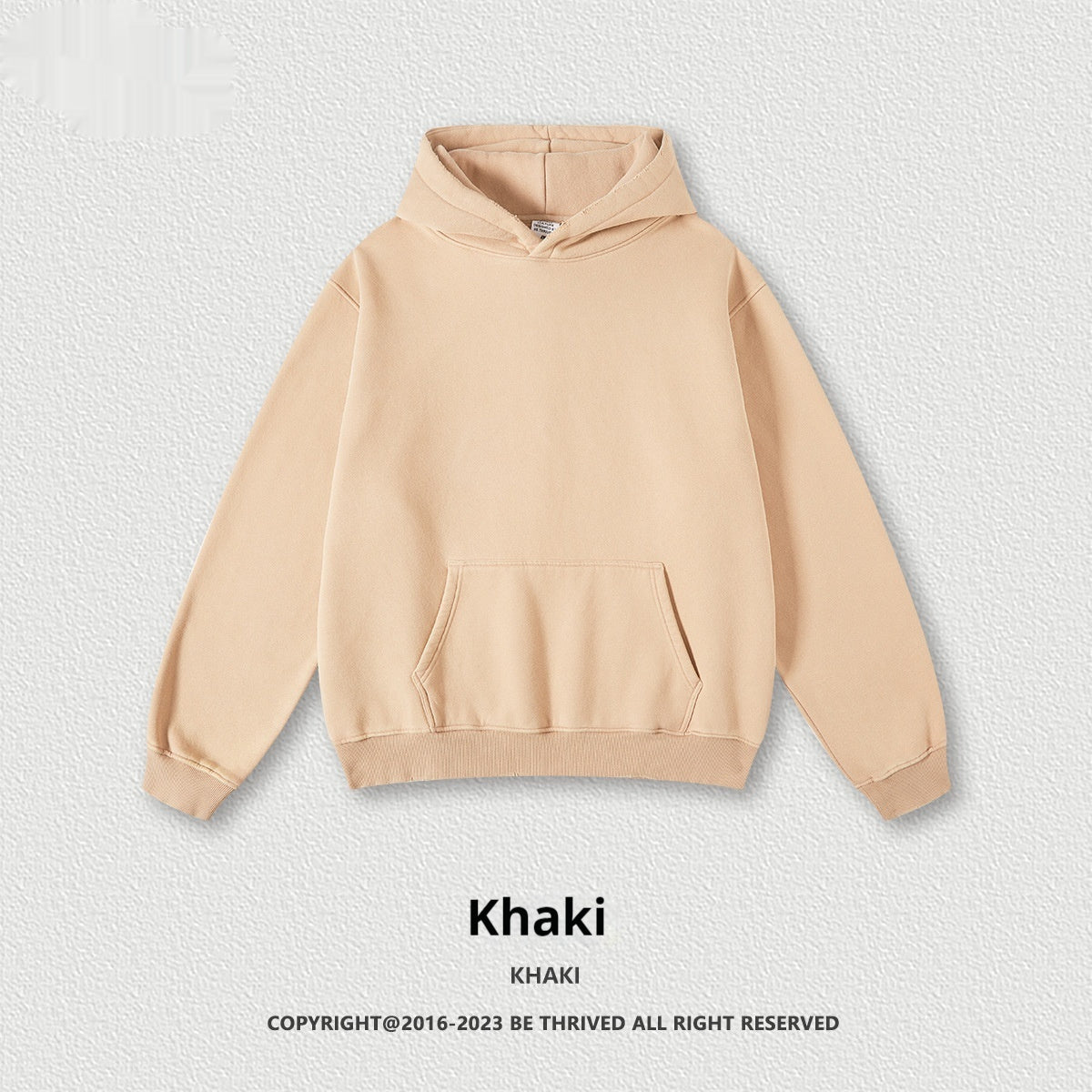 Unisex Vintage Fleece-lined Hoodie