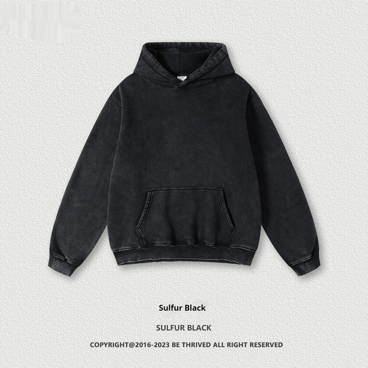 Unisex Vintage Fleece-lined Hoodie